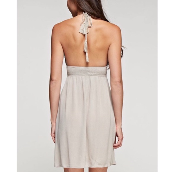 NEW Lovestitch Embroidered Halter Boho Dress - Picture 4 of 6